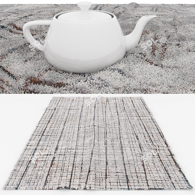 Versatile Set of 6 Rugs: VRayFur, VRayDisplacement, CoronaDisplacement 3D model image 3