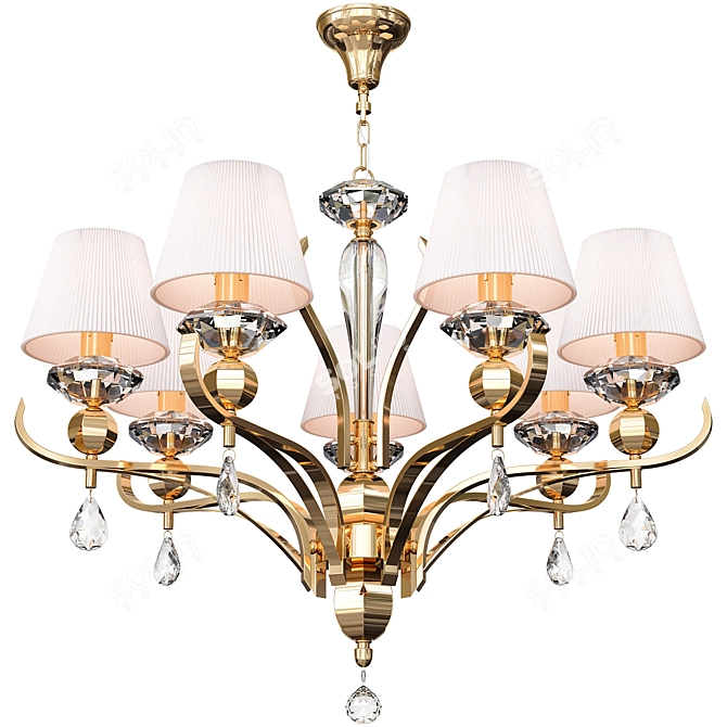 Maytoni MOD560-07-N Smusso: Elegant Lighting Fixture 3D model image 2