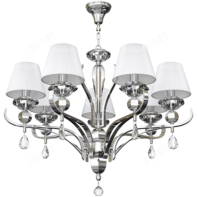 Maytoni MOD560-07-N Smusso: Elegant Lighting Fixture 3D model image 3