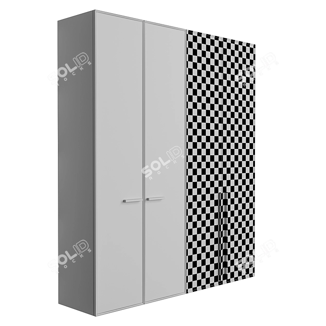 Modern Glow Cupboard 3D model image 4