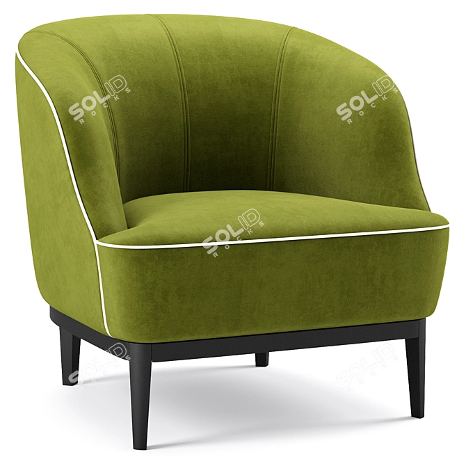 Lloyd Chair: Premium Quality Sofa 3D model image 1