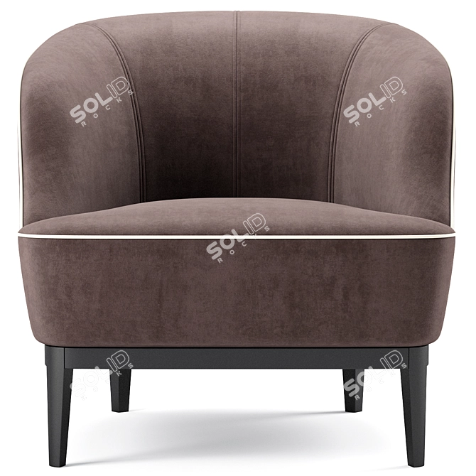 Lloyd Chair: Premium Quality Sofa 3D model image 3