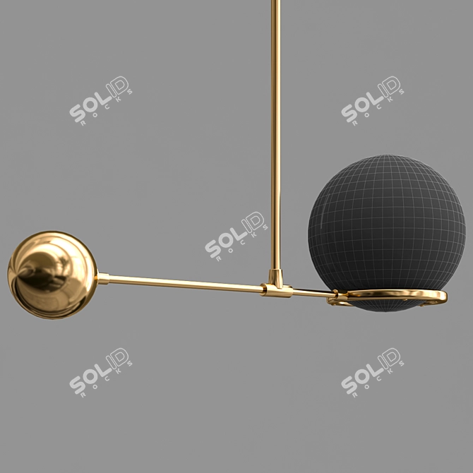 Harmony Pendant Chandelier 3D model image 3