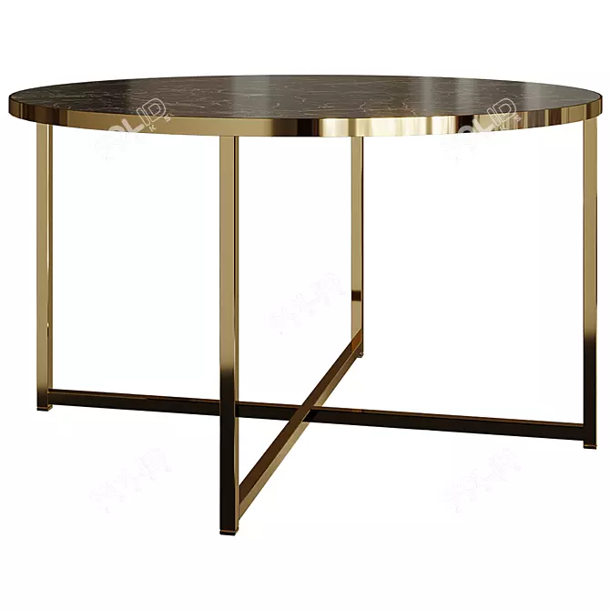 Etta Avenue Coffee Table Kathleen- Elegant and Functional 3D model image 1