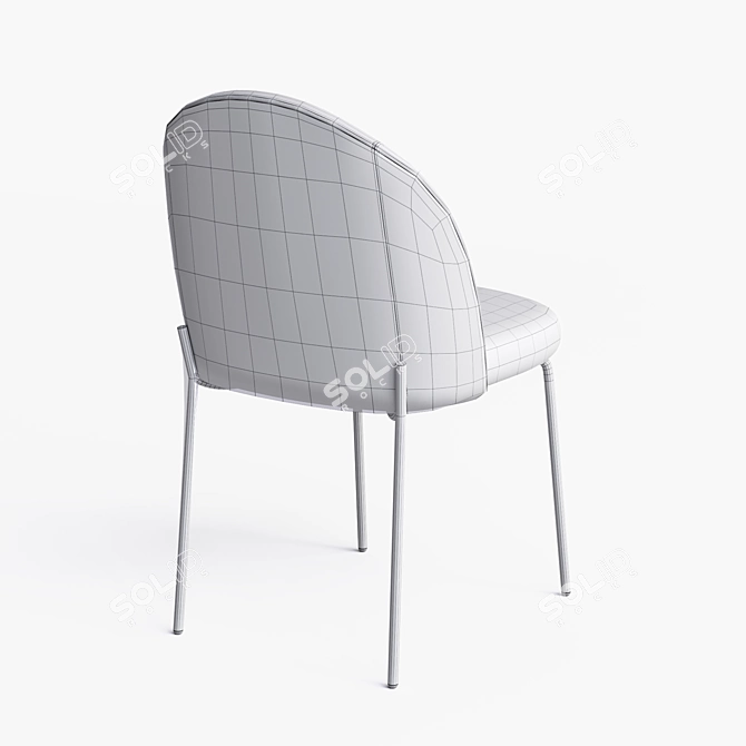 Nordie Contemporary Chair - Stylish and Durable 3D model image 7