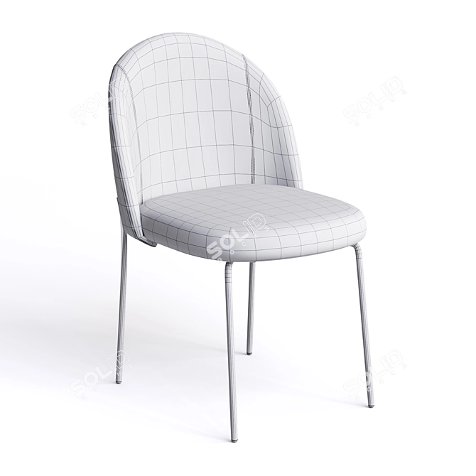 Nordie Contemporary Chair - Stylish and Durable 3D model image 13
