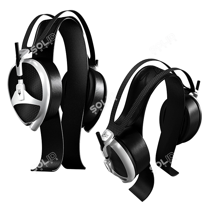 Meze Audio Elite Headphones 3D model image 1