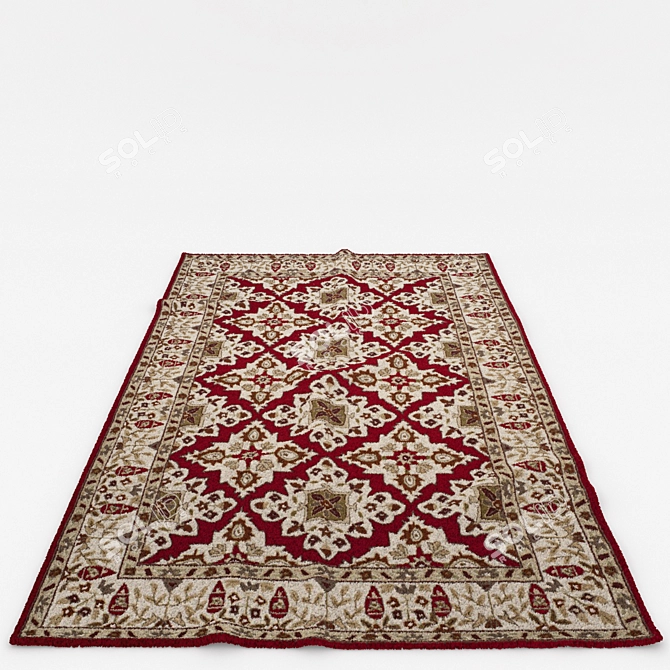 Versatile Set of 6 Rugs with Multiple Render Options 3D model image 3