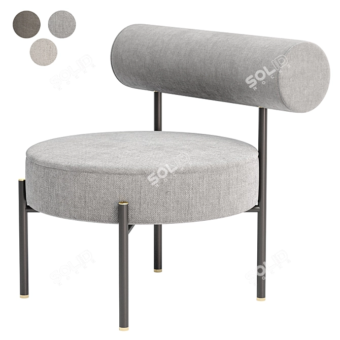 Ex.t Design Rest Lounge Chair: Relax in Style 3D model image 3