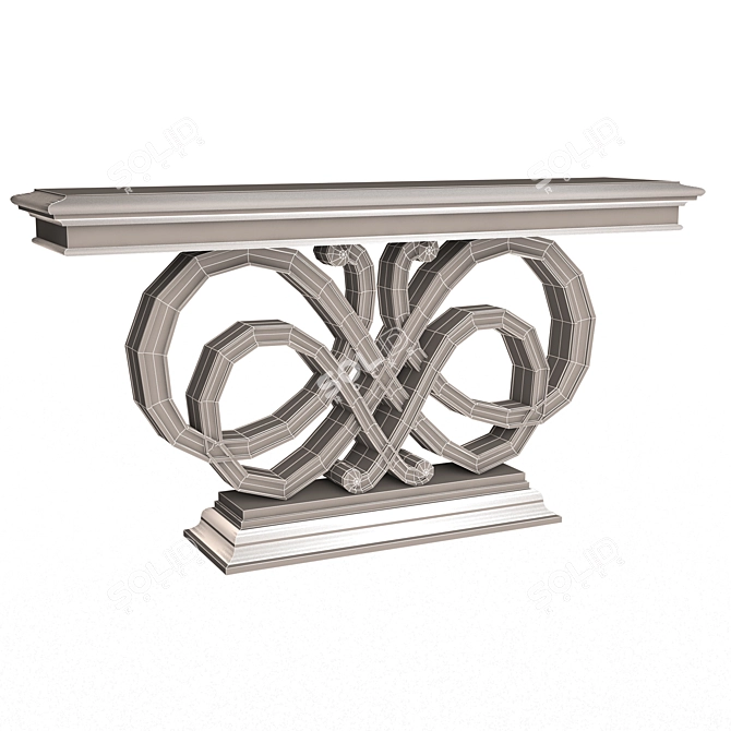 Elegant Console Table: Timeless Luxury 3D model image 6