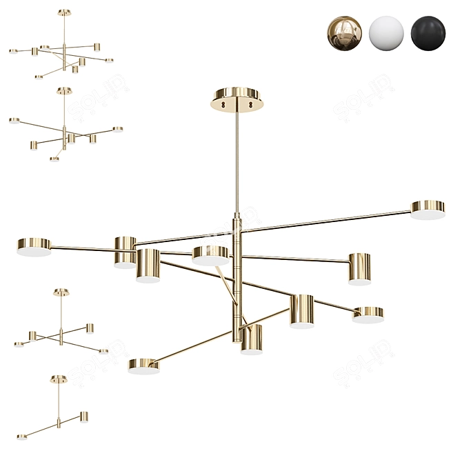 MOTVIKT ОТ IMPERIUMLOFT | Modern Loft Design 3D model image 1