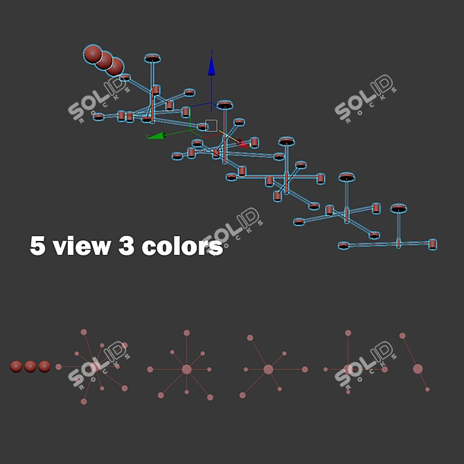 MOTVIKT ОТ IMPERIUMLOFT | Modern Loft Design 3D model image 2