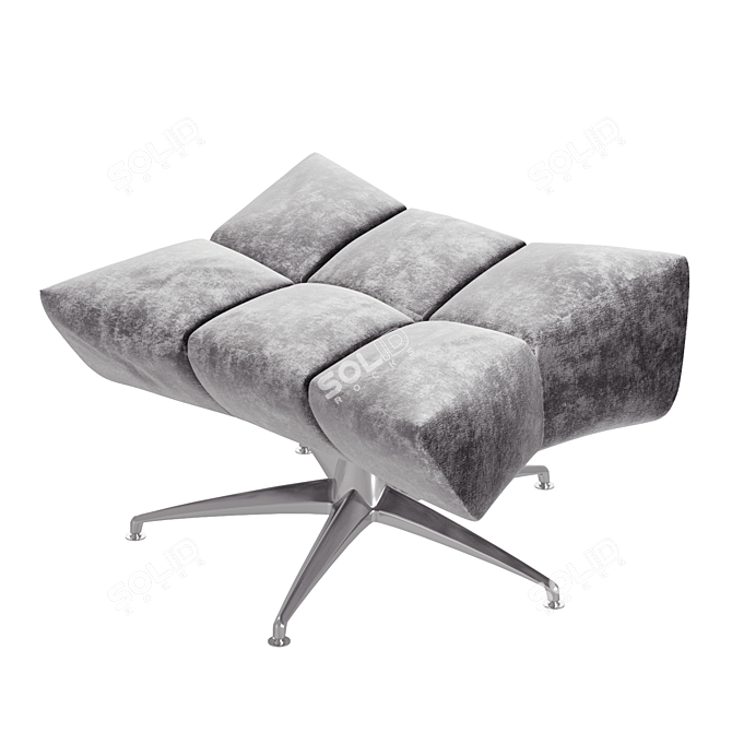 Cloud 7: Stylish Fluffy Armchair 3D model image 3