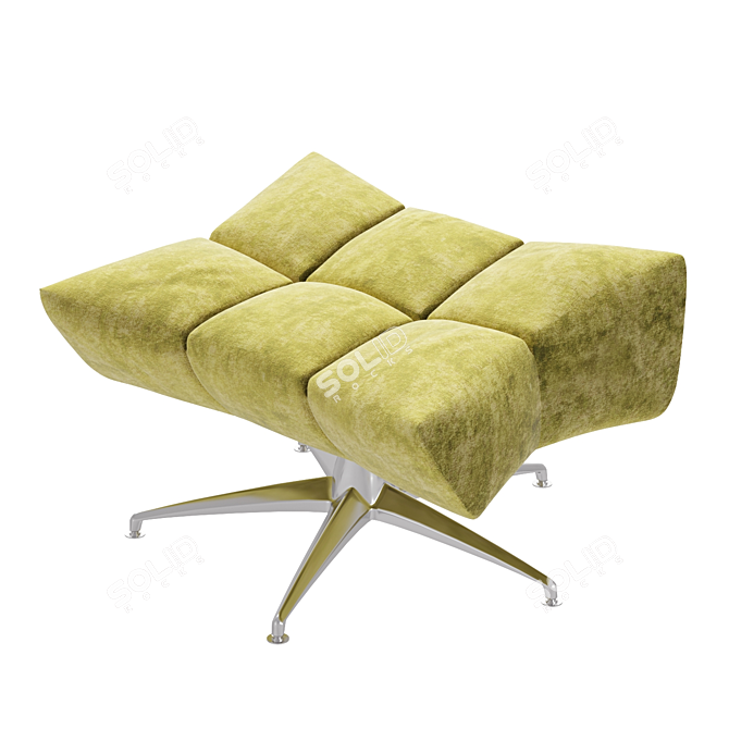 Cloud 7: Stylish Fluffy Armchair 3D model image 4