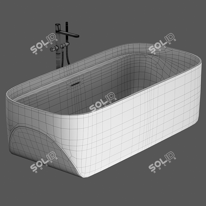 Sleek Lupi Sled - Minimalistic Design 3D model image 3