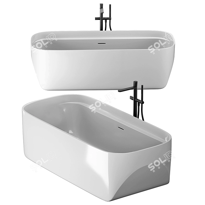 Sleek Lupi Sled - Minimalistic Design 3D model image 7