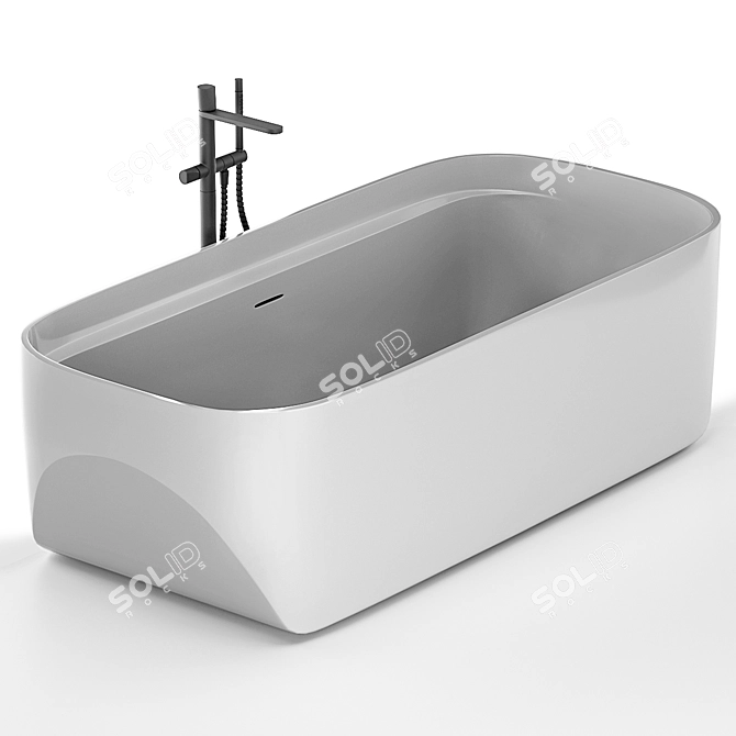 Sleek Lupi Sled - Minimalistic Design 3D model image 9