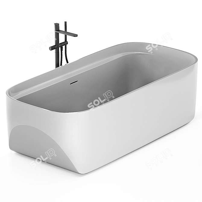 Sleek Lupi Sled - Minimalistic Design 3D model image 10