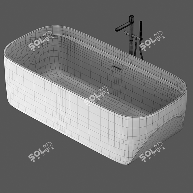 Sleek Lupi Sled - Minimalistic Design 3D model image 19