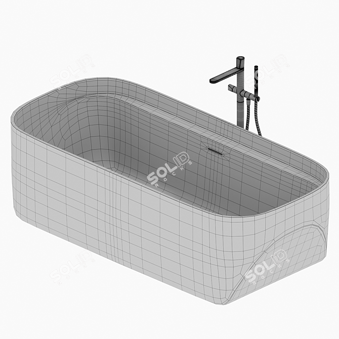 Sleek Lupi Sled - Minimalistic Design 3D model image 20