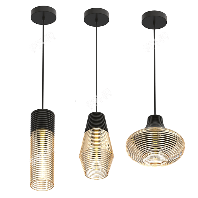 Renord Lampatron: Sleek and Modern Lighting 3D model image 2