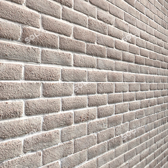 High-Resolution Brick Texture 3D model image 3