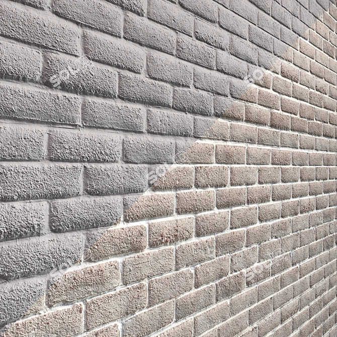 High-Resolution Brick Texture 3D model image 4
