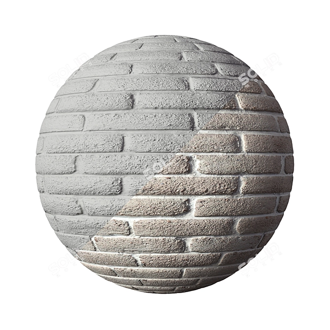 High-Resolution Brick Texture 3D model image 5