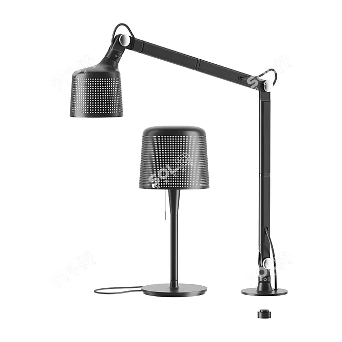 Modern Table Lamps by Vipp 3D model image 1