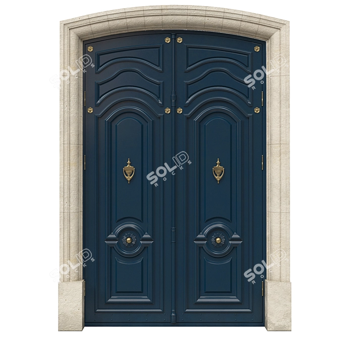 Classic 3D Door | 2000mm x 3200mm 3D model image 1