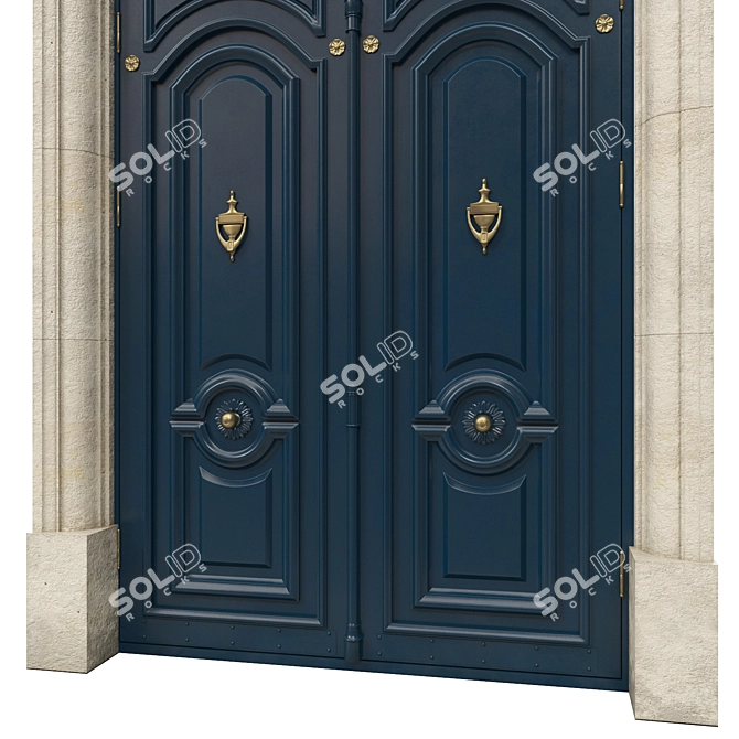 Classic 3D Door | 2000mm x 3200mm 3D model image 2