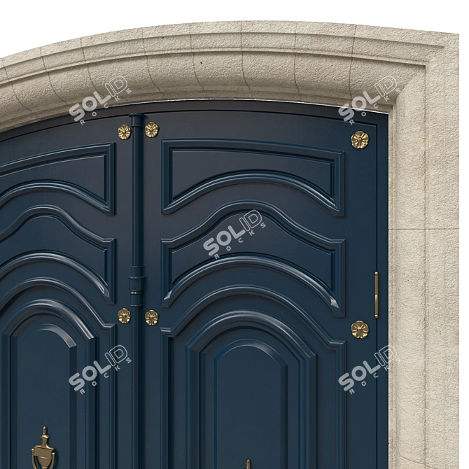 Classic 3D Door | 2000mm x 3200mm 3D model image 3