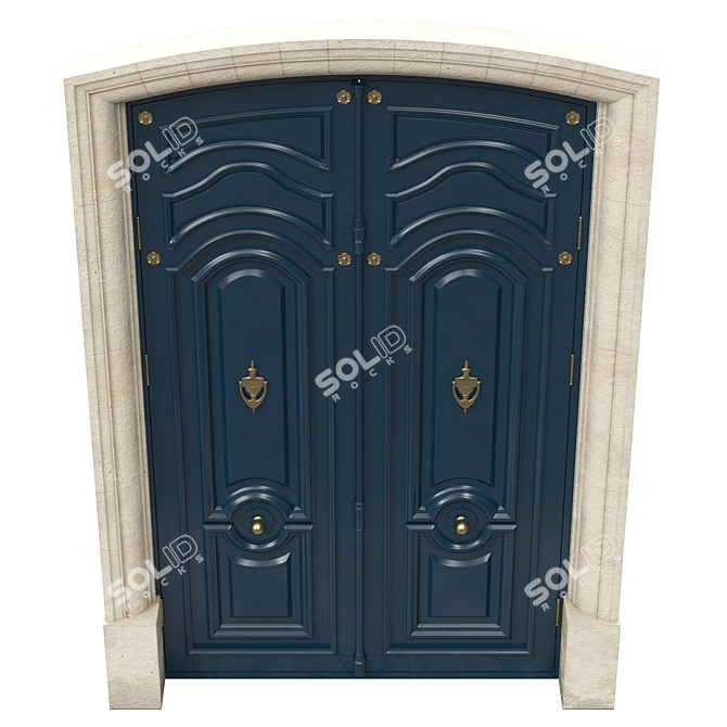 Classic 3D Door | 2000mm x 3200mm 3D model image 5