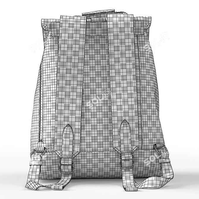 Versatile Travel Backpack 3D model image 8