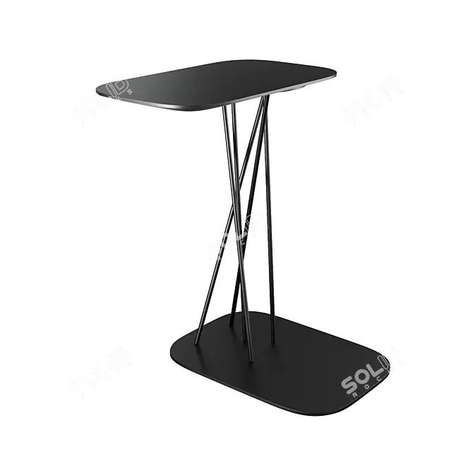 Italian Design: MIKA Bross Pristavnoy Table 3D model image 1