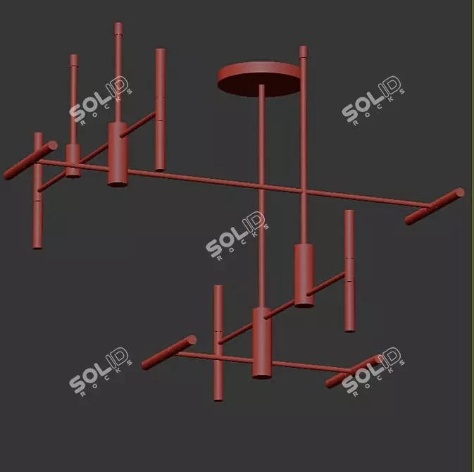 Altona Lampatron 2015: Stylish and Versatile Lighting Fixture 3D model image 2