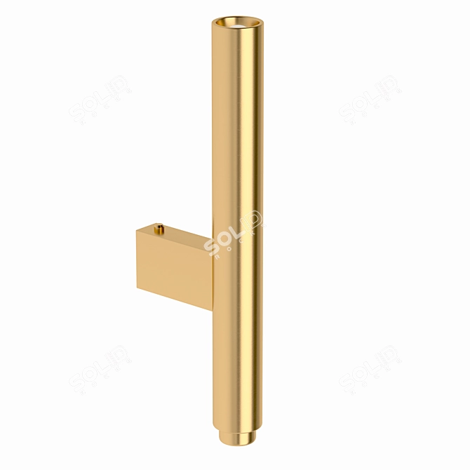 Brass OM Wall Lamp: 26462 3D model image 1