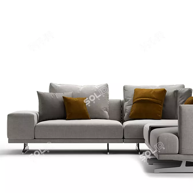  Innovative HORIZON Sofa: Frigerio Elegance 3D model image 3