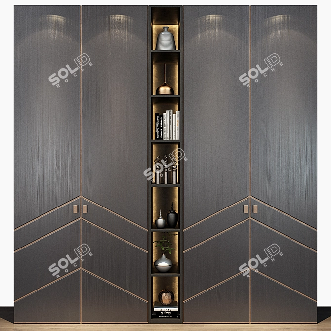 Modern Storage Solution | Cabinet Furniture 3D model image 1