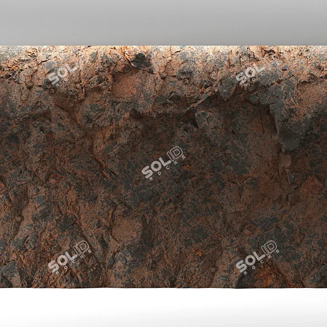 Rock Cliff Material Pack 3D model image 8