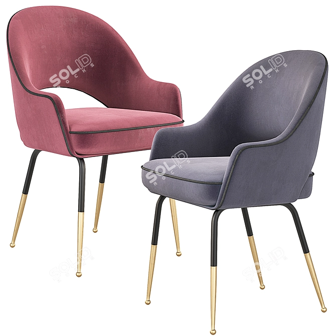 Elegant Galvanic Chair: Tosconova 3D model image 3