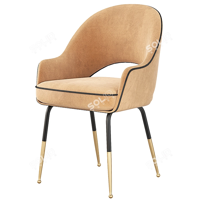 Elegant Galvanic Chair: Tosconova 3D model image 5