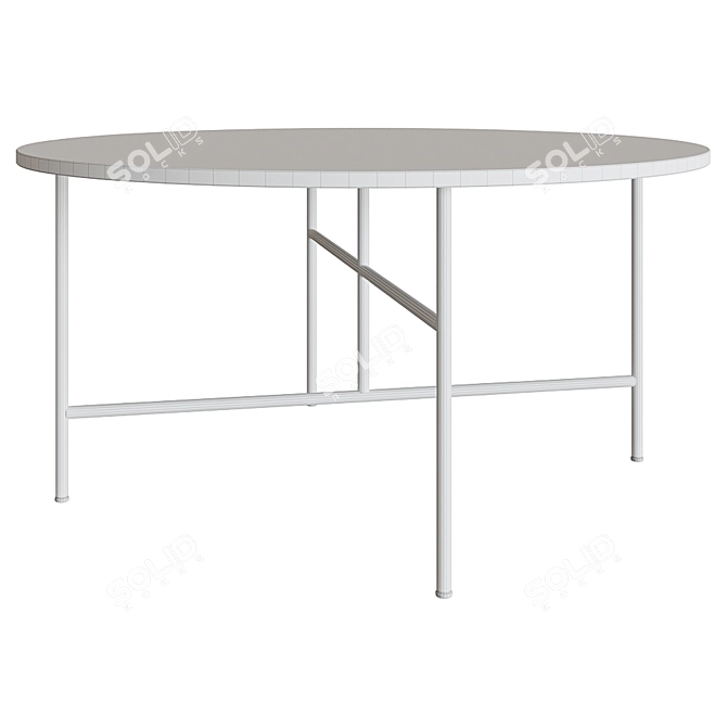 Brayden Studio Greylock Coffee Table 3D model image 2