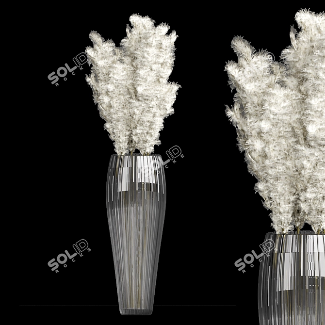 PBR Bouquet Model Set 3D model image 5