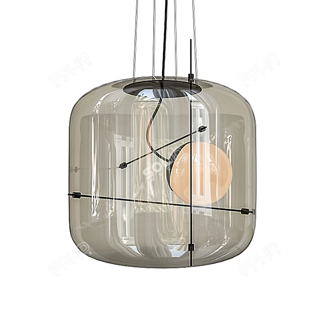 Modern Pendant Light - Plot 3D model image 1