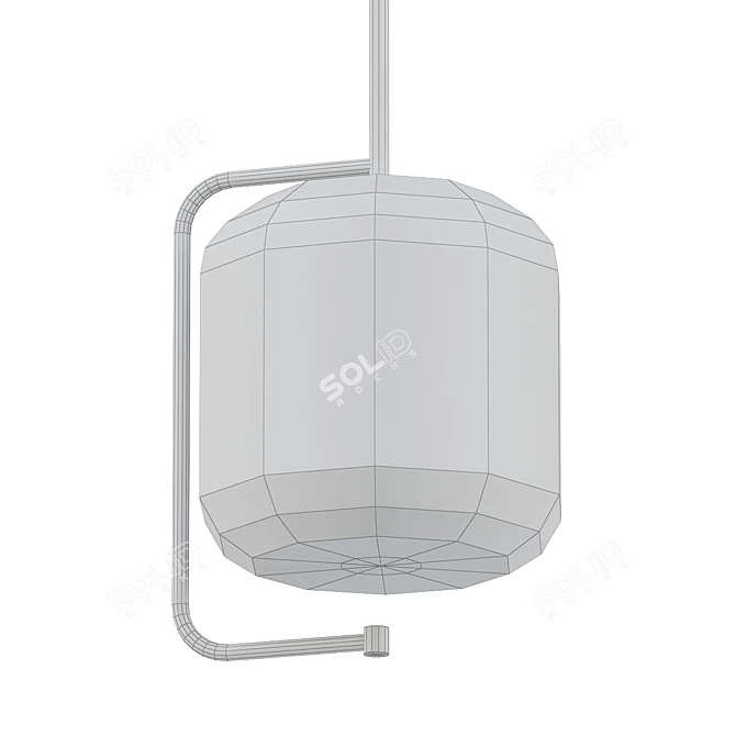 Cyan 10552 LED Pendant Light 3D model image 2