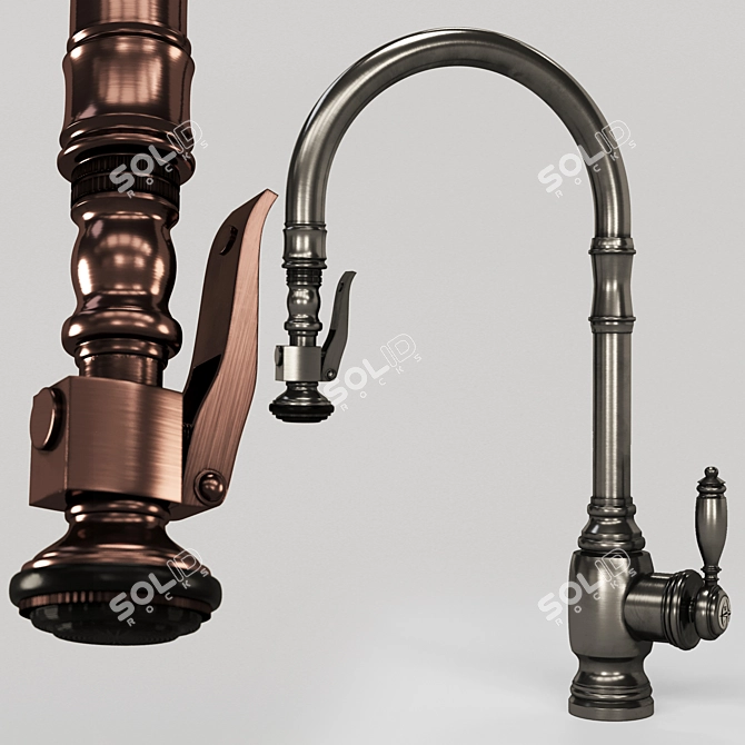 Heritage Collection: Waterstone & Kingston Faucets 3D model image 5