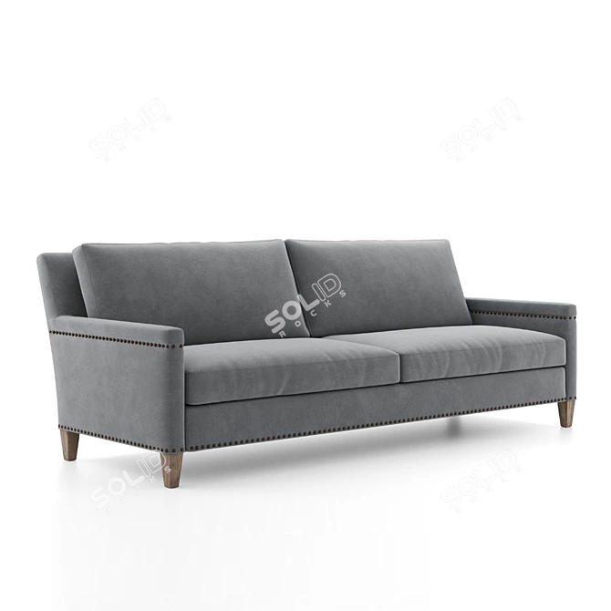 Luxury OM Turner Sofa 3D model image 1