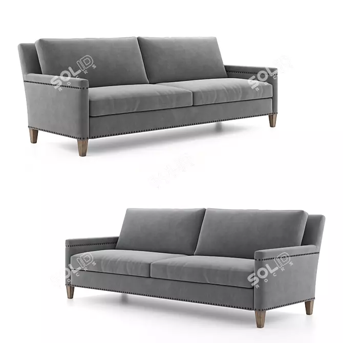 Luxury OM Turner Sofa 3D model image 4