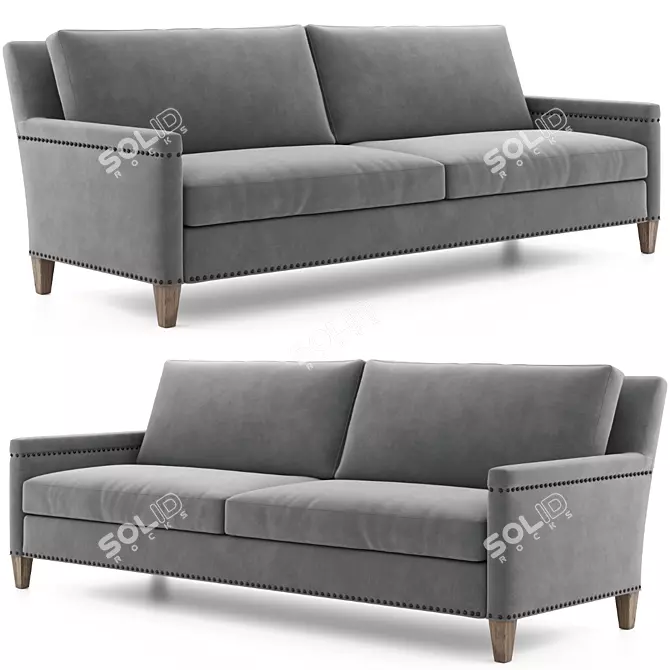 Luxury OM Turner Sofa 3D model image 5